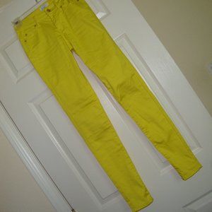 Yellow Skinny Pants